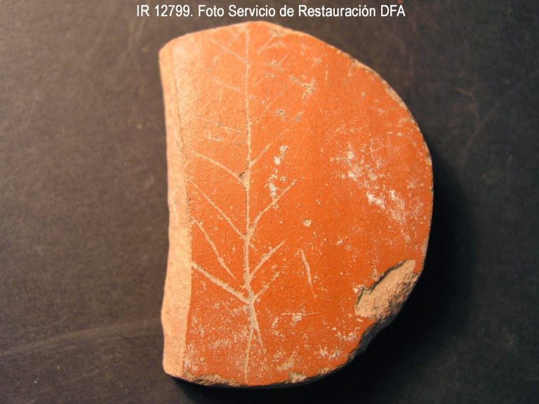 Evidencias de autenticidad: la pieza 12799